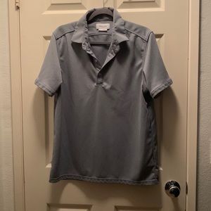 Ministry of Supply men’s polo shirt, gray, sz XL